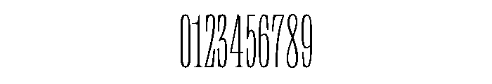 Neue World Super Condensed Thin Font OTHER CHARS