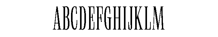 Neue World Super Condensed Variable Regular 2 Font UPPERCASE