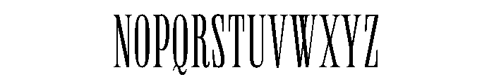 Neue World Super Condensed Variable Regular 2 Font UPPERCASE