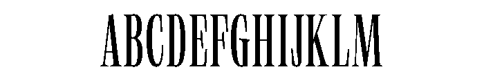 Neue World Super Condensed Variable Regular 3 Font UPPERCASE