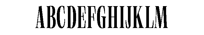 Neue World Super Condensed Variable Regular 4 Font UPPERCASE