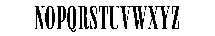 Neue World Super Condensed Variable Regular 4 Font UPPERCASE