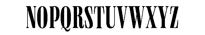 Neue World Super Condensed Variable Regular 5 Font UPPERCASE