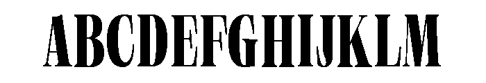 Neue World Super Condensed Variable Regular 6 Font UPPERCASE