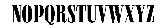 Neue World Super Condensed Variable Regular 6 Font UPPERCASE