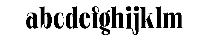 Neue World Super Condensed Variable Regular 6 FONT