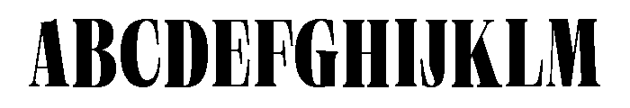 Neue World Super Condensed Variable Regular 7 Font UPPERCASE