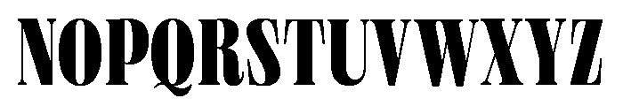 Neue World Super Condensed Variable Regular 7 Font UPPERCASE
