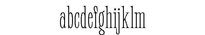 Neue World Super Condensed Variable Regular FONT
