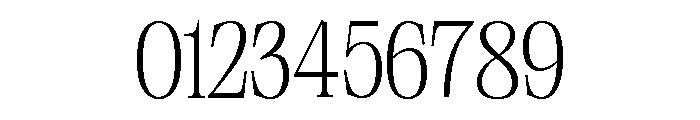 Neue World Ultralight Font OTHER CHARS