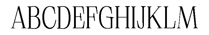 Neue World Ultralight Font UPPERCASE