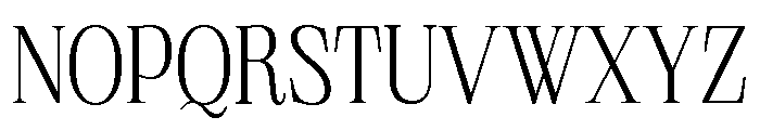 Neue World Ultralight Font UPPERCASE