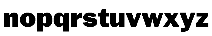 Neue York Black Italic Font LOWERCASE