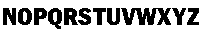 Neue York Black Narrow Italic Font UPPERCASE