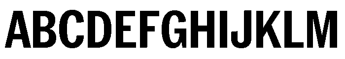 Neue York Condensed Bold Condensed Italic Font UPPERCASE
