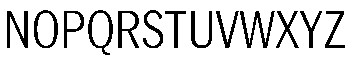 Neue York Condensed Light Condensed Italic Font UPPERCASE