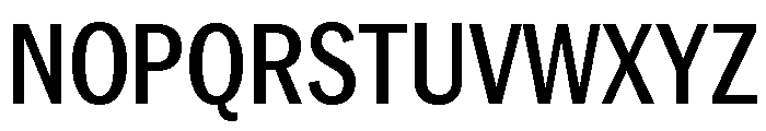 Neue York Condensed Medium Condensed Italic Font UPPERCASE