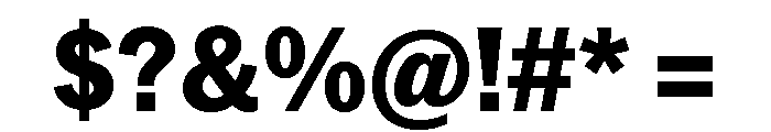 Neue York Extrabold Narrow Italic Font OTHER CHARS