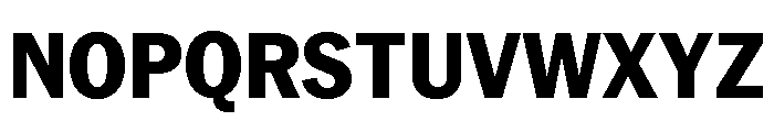 Neue York Extrabold Narrow Italic Font UPPERCASE