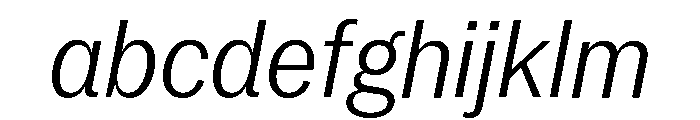 Neue York Italic 10 FONT