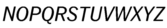 Neue York Italic 11 Font UPPERCASE