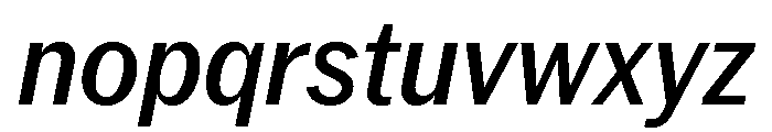 Neue York Italic 12 Font LOWERCASE