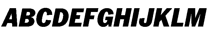 Neue York Italic 16 Font UPPERCASE