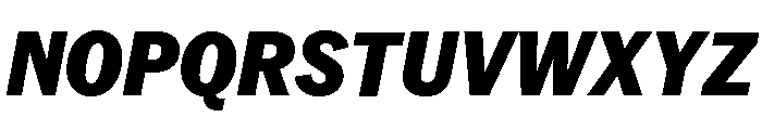Neue York Italic 16 Font UPPERCASE