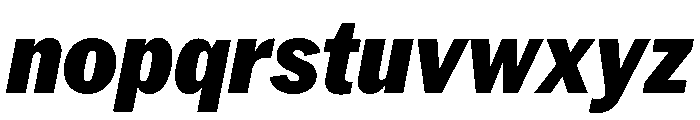 Neue York Italic 16 Font LOWERCASE