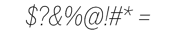 Neue York Italic 17 Font OTHER CHARS