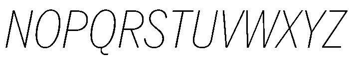Neue York Italic 17 Font UPPERCASE