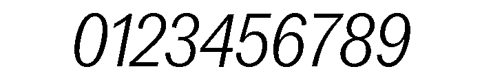 Neue York Italic 18 Font OTHER CHARS
