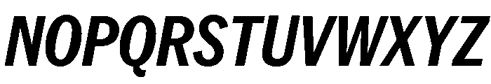 Neue York Italic 22 Font UPPERCASE