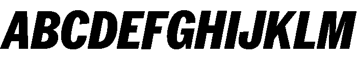 Neue York Italic 24 Font UPPERCASE