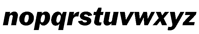 Neue York Italic 7 Font LOWERCASE