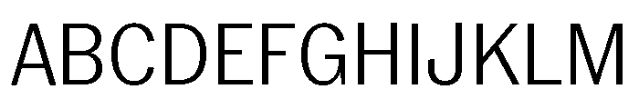 Neue York Light Narrow Italic Font UPPERCASE