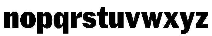 Neue York Narrow Black Narrow Italic Font LOWERCASE