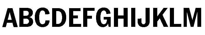 Neue York Narrow Bold Narrow Italic Font UPPERCASE