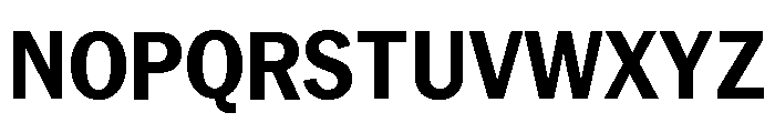 Neue York Narrow Bold Narrow Italic Font UPPERCASE