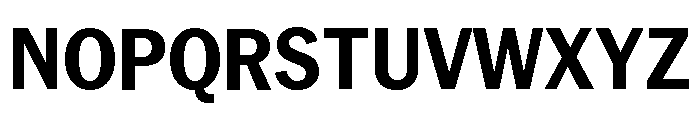 Neue York Narrow Bold Font UPPERCASE