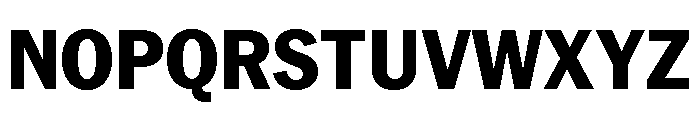 Neue York Narrow Extrabold Narrow Italic Font UPPERCASE