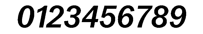 Neue York Narrow Italic 5 Font OTHER CHARS
