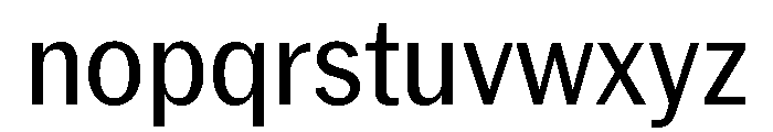 Neue York Narrow Italic Font LOWERCASE