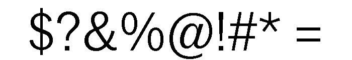 Neue York Narrow Light Narrow Italic Font OTHER CHARS