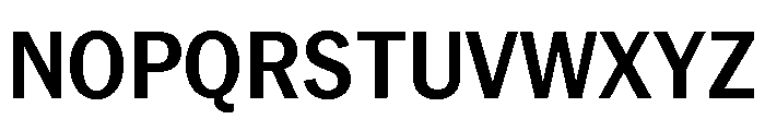 Neue York Narrow Semibold Narrow Italic Font UPPERCASE