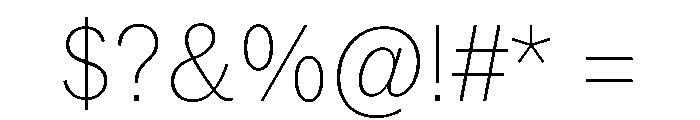 Neue York Narrow Thin Narrow Italic Font OTHER CHARS