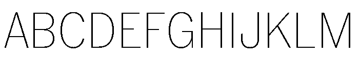 Neue York Narrow Thin Narrow Italic Font UPPERCASE