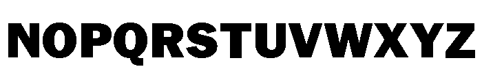 Neue York Normal Black Italic Font UPPERCASE