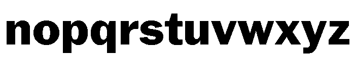 Neue York Normal Extrabold Italic Font LOWERCASE