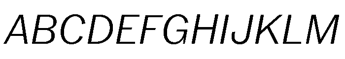 Neue York Normal Italic 2 Font UPPERCASE